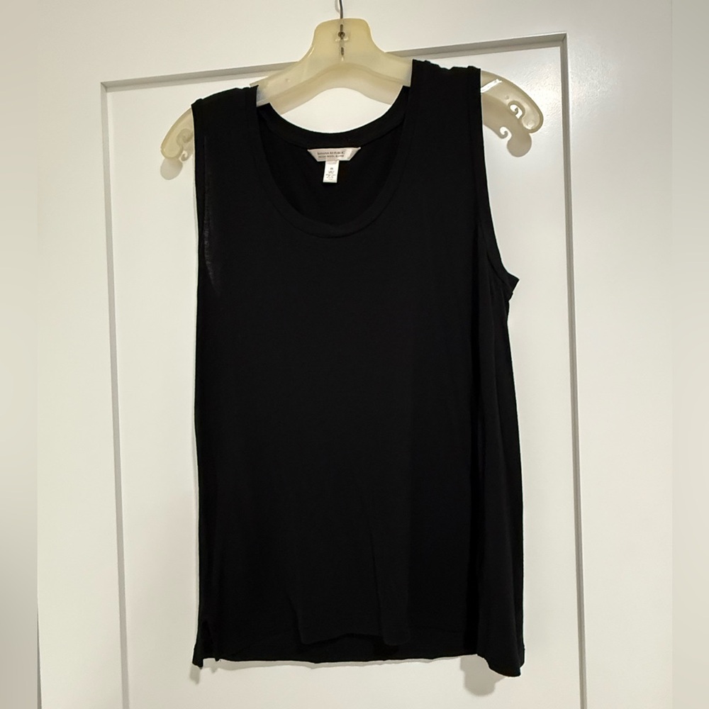 Banana Republic black sheer lightweight tank top